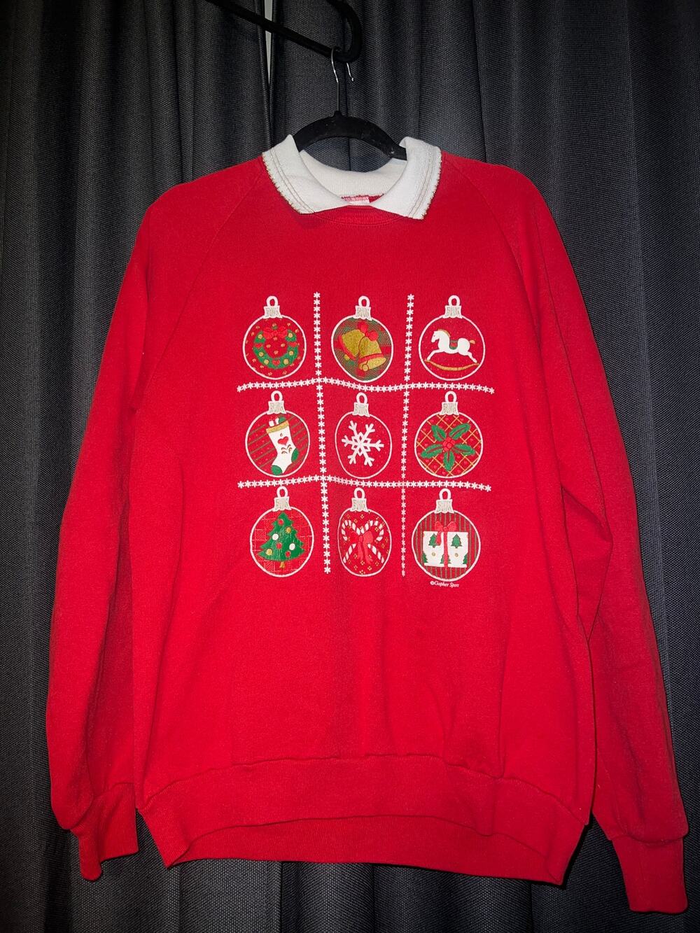 Ugly Christmas Sweater Xmas Sweatshirt Crewneck Size XL Vintage